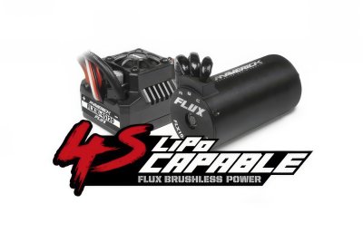 QUANTUMR FLUX 4S 1/8 4WD MUSCLE CAR - GREY