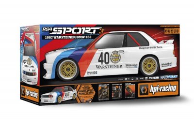 HPI SPORT 3 BMW M3 E30 WARSTEINER