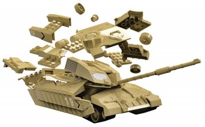 CHALLENGER TANK DESERT - quick build