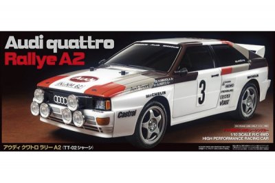 1/10 R/C AUDI QUATTRO RALLY A2 (TT-02)