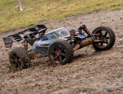 CORALLY ASUGA XLR 6S BRUSHLESS BUGGY BLÅ RTR