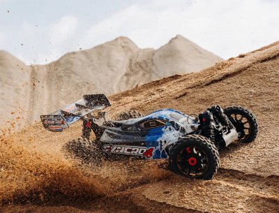 CORALLY SYNCRO-4 BRUSHLESS 4S BASHER BUGGY RTR - BLUE