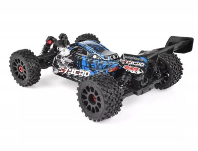 CORALLY SYNCRO-2 1/8 BRUSHLESS 3-4S 2WD BASHER BUGGY RTR - BLÅ