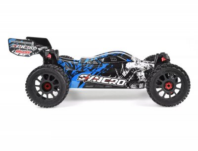 CORALLY SYNCRO-2 1/8 BRUSHLESS 3-4S 2WD BASHER BUGGY RTR - BLÅ