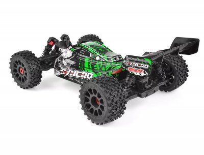 CORALLY SYNCRO-2 1/8 BRUSHLESS 3-4S 2WD BASHER BUGGY RTR - GRÖN
