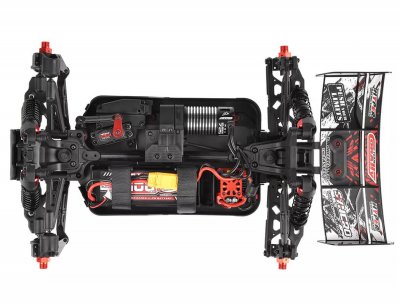 CORALLY SYNCRO-2 1/8 BRUSHLESS 3-4S 2WD BASHER BUGGY RTR - GRÖN