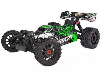 CORALLY SYNCRO-2 1/8 BRUSHLESS 3-4S 2WD BASHER BUGGY RTR - GRÖN