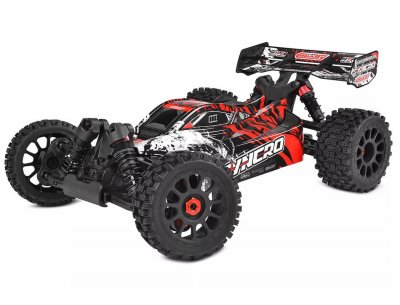 CORALLY SYNCRO-2 1/8 BRUSHLESS 3-4S 2WD BASHER BUGGY RTR - RÖD