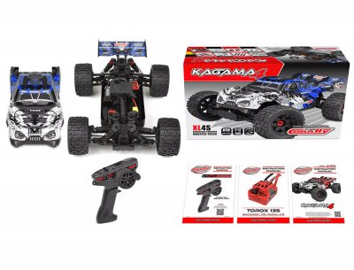 CORALLY KAGAMA-4 BRUSHLESS 4S BASHER TRUCK RTR - BLÅ