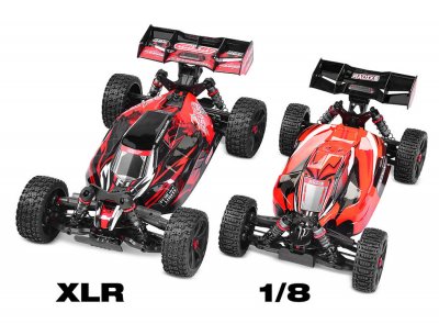 CORALLY ASUGA XLR 6S BRUSHLESS BUGGY BLÅ RTR