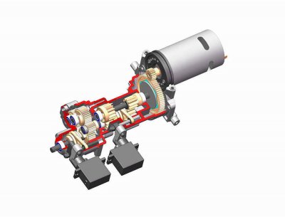 FTX OUTBACK CENTAUR 4X4 RTR 1/10 TRAIL CRAWLER - RÖD