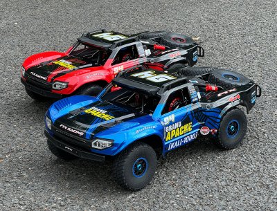 FTX GRAND APACHE 1/7 BRUSHLESS 8S TROPHY TRUCK - BLUE