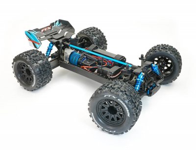 FTX CROSSBOW 1/10 BRUSHLESS TRUGGY RTR - BLÅ