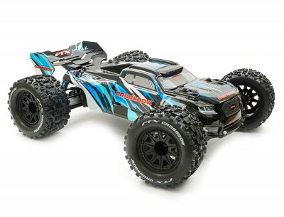 FTX CROSSBOW 1/10 BRUSHLESS TRUGGY RTR - BLÅ