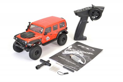 FTX OUTBACK MINI X FURY 1/18 TRAIL READY-TO-RUN RED