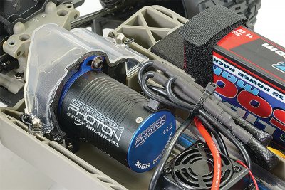 FTX RAMRAIDER 1/10 BRUSHLESS + ack & laddare - Röd/Blå