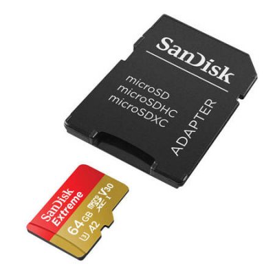 SanDisk extreme 64GB microSD Memory Card