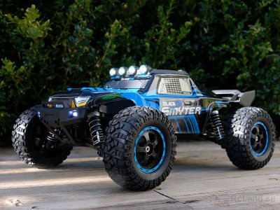 BLACKZON SMYTER DT 1/12 4WD RTR BLÅ - LEDLJUS