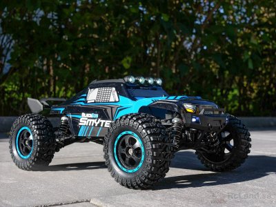 BLACKZON SMYTER DT 1/12 4WD RTR BLÅ - LEDLJUS