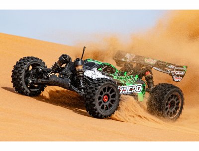 CORALLY SYNCRO-2 1/8 BRUSHLESS 3-4S 2WD BASHER BUGGY RTR - GRÖN